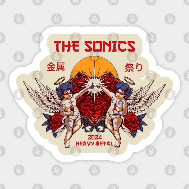 the sonics Sticker by enigma e.o